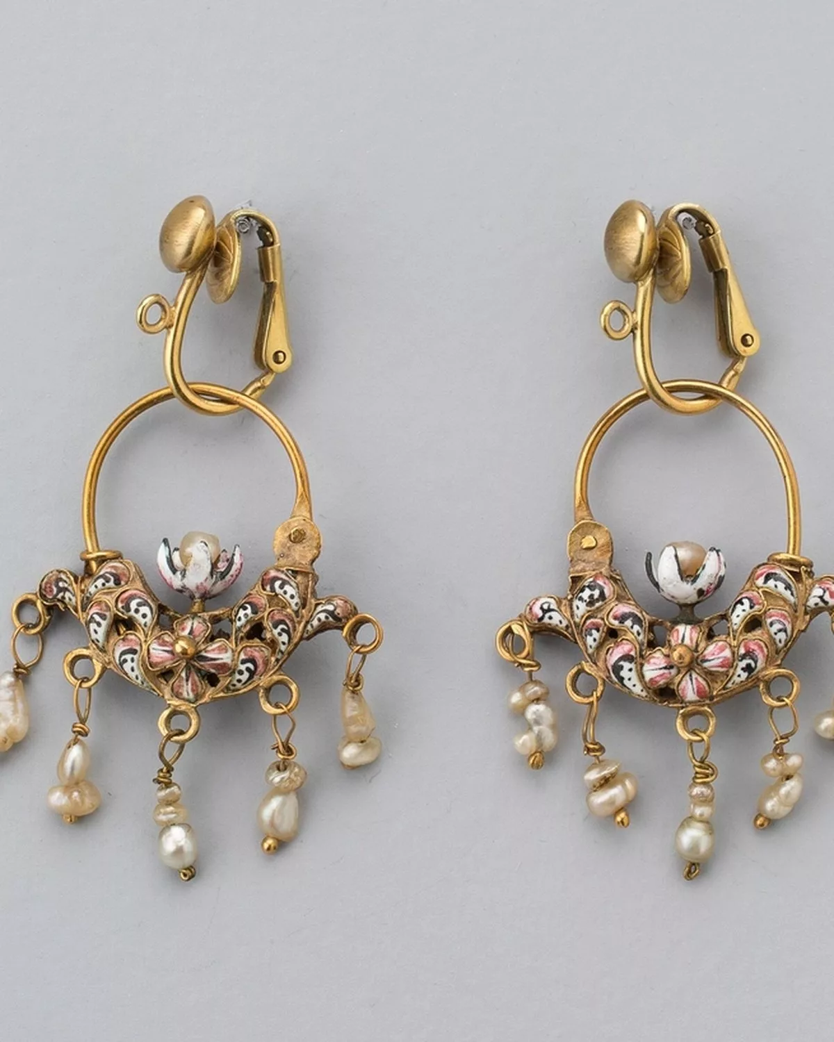 Sunday brunch vibes — Pearl Chandbali Earrings